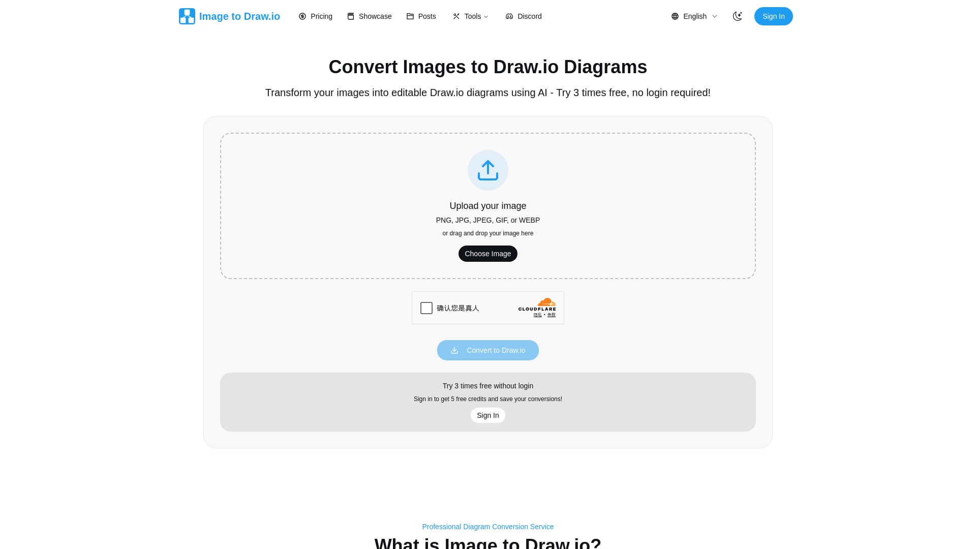 Image to Drawio
