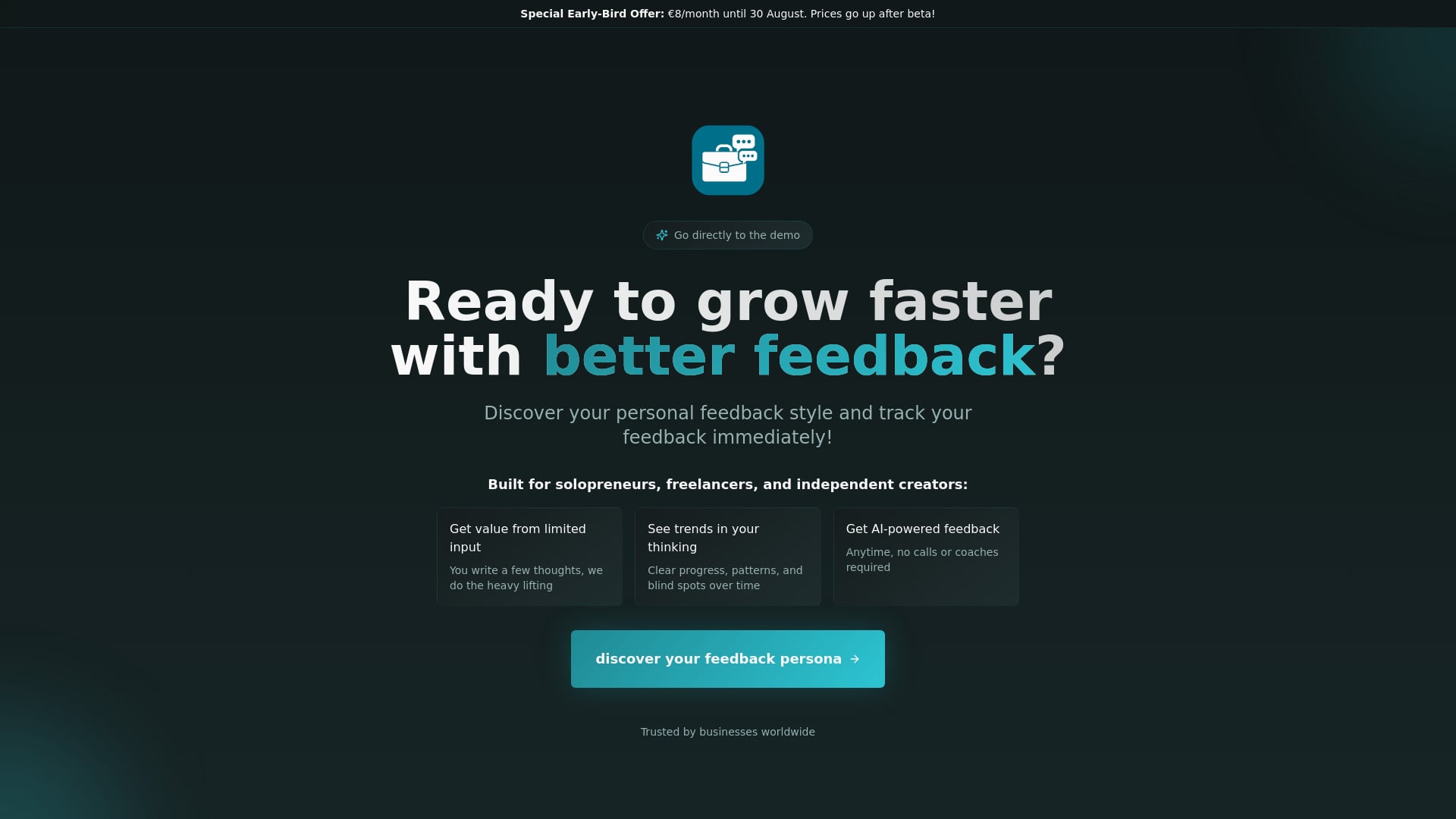 Feedback Kit - AI Tool Screenshot and Interface Preview