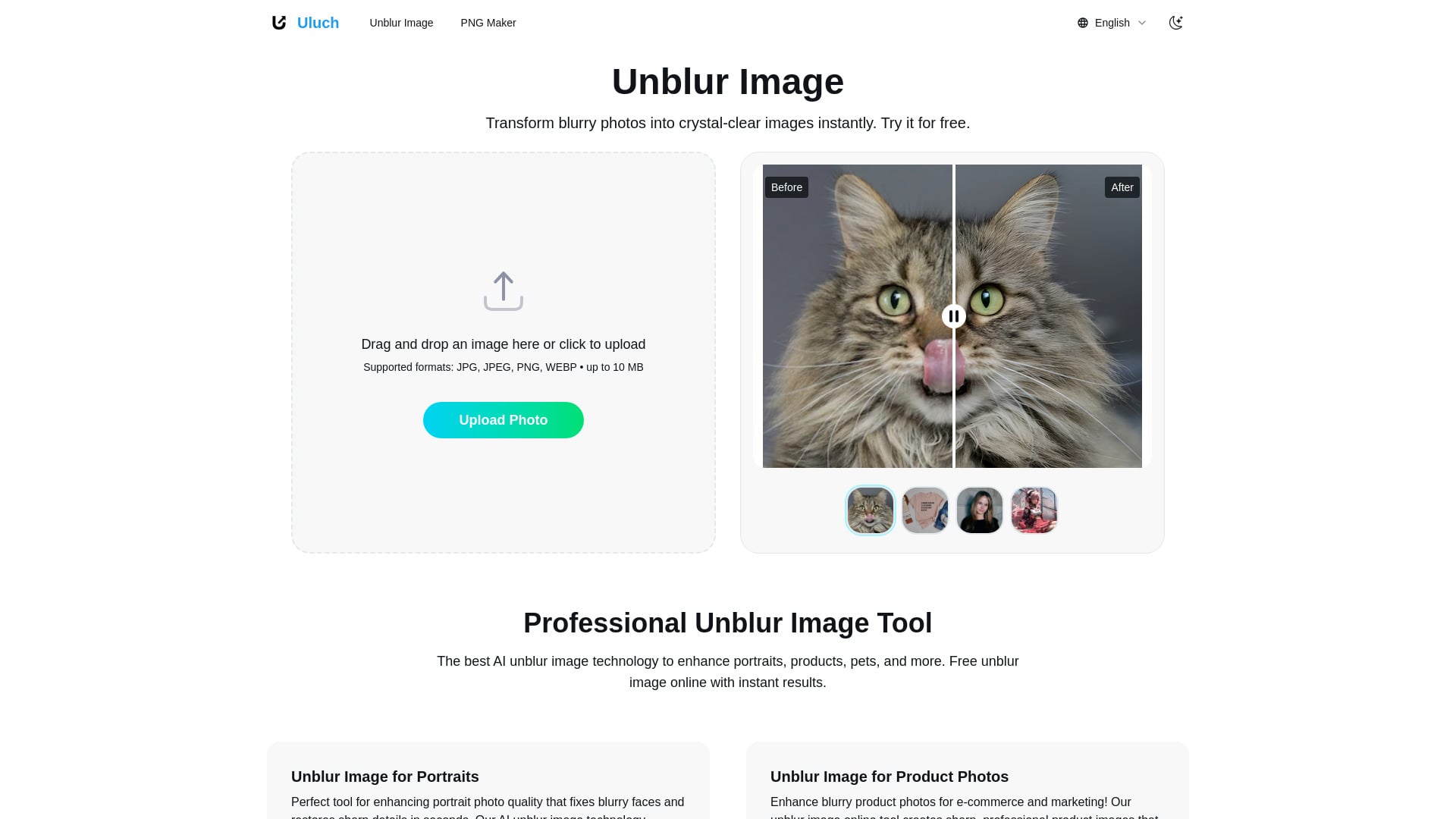 Uluch - AI Tool Screenshot and Interface Preview