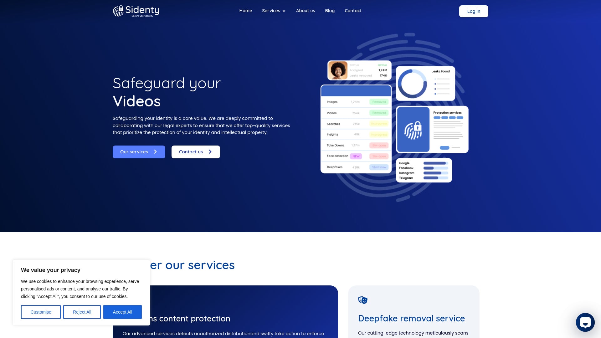 Sidenty - AI Tool Screenshot and Interface Preview