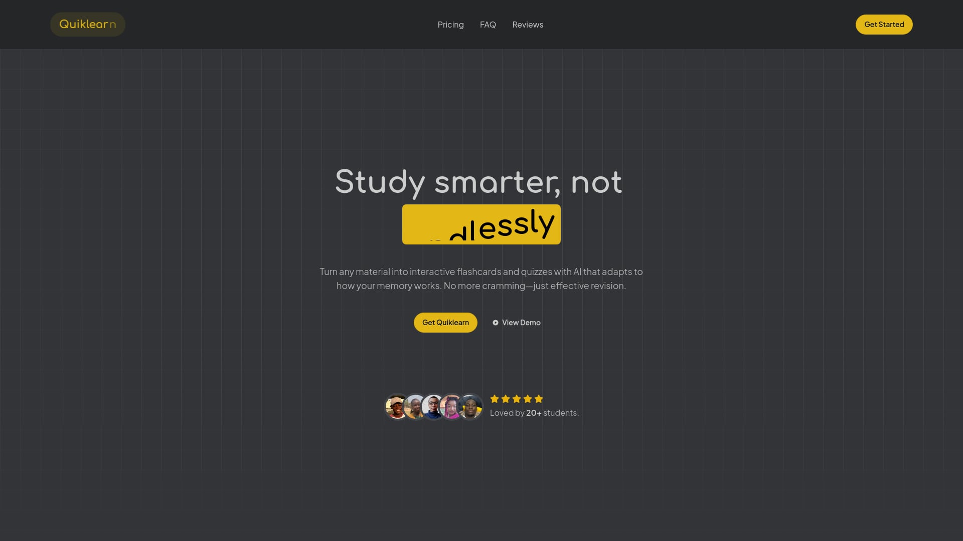 Quiklearn - AI Tool Screenshot and Interface Preview