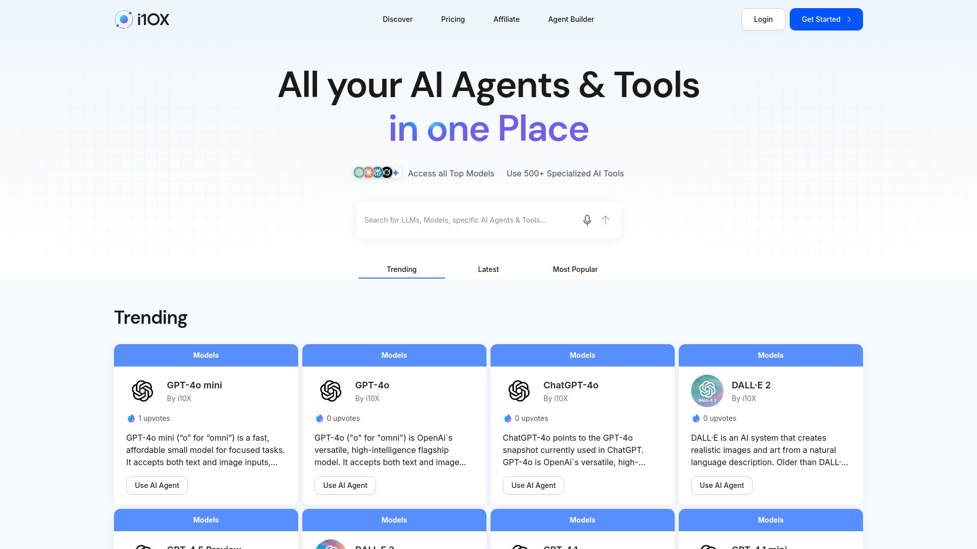 i10X: ChatGPT & 500+ AI Models & Tools — Full Access from just $8!