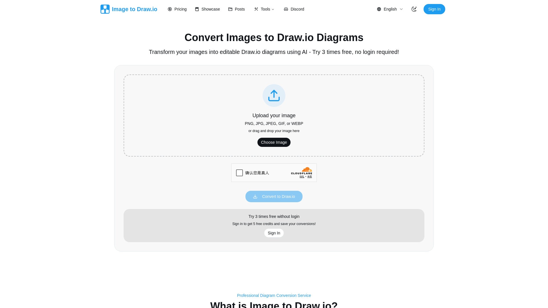 Image to Drawio